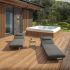 Шезлонги Gardenini Hacienda С серый SPHCDS.010800.N1