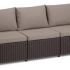 Диван Калифорния 3-х местный (California 3 Sofa), коричневый